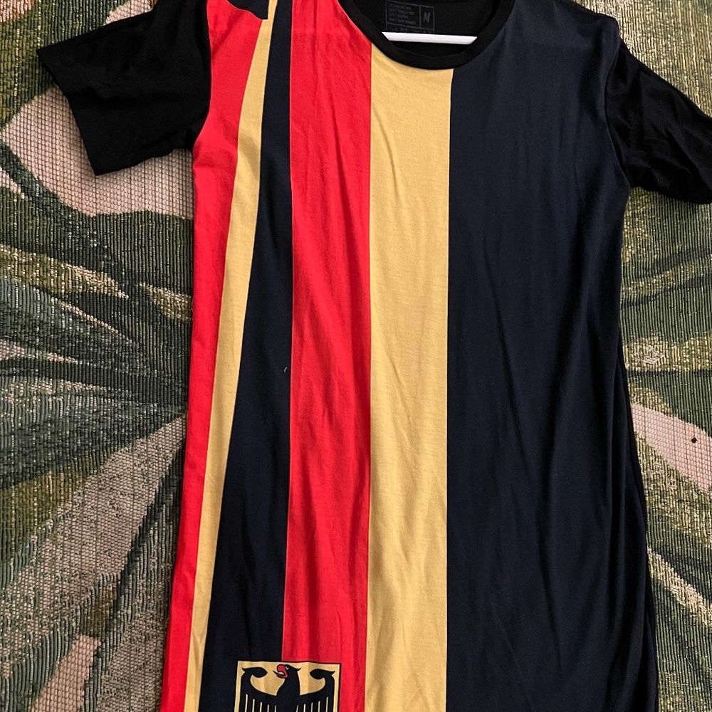German flag (Porsche) tshirt dress